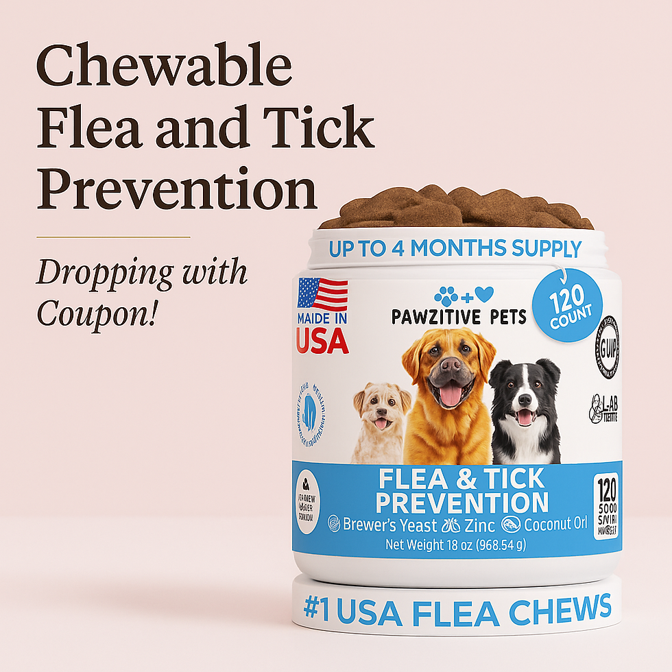 Chewable Flea and Tick Prevention