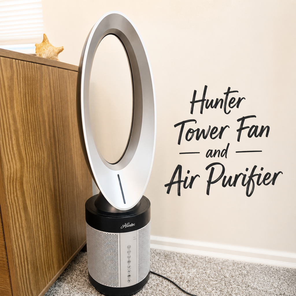 Hunter Tower Fan and Air Purifier