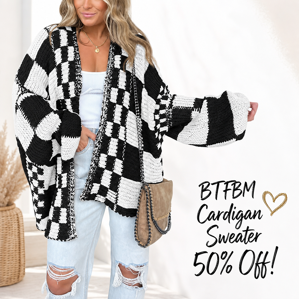BTFBM Cardigan Sweater
