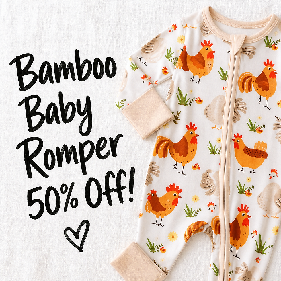 Bamboo Baby Romper