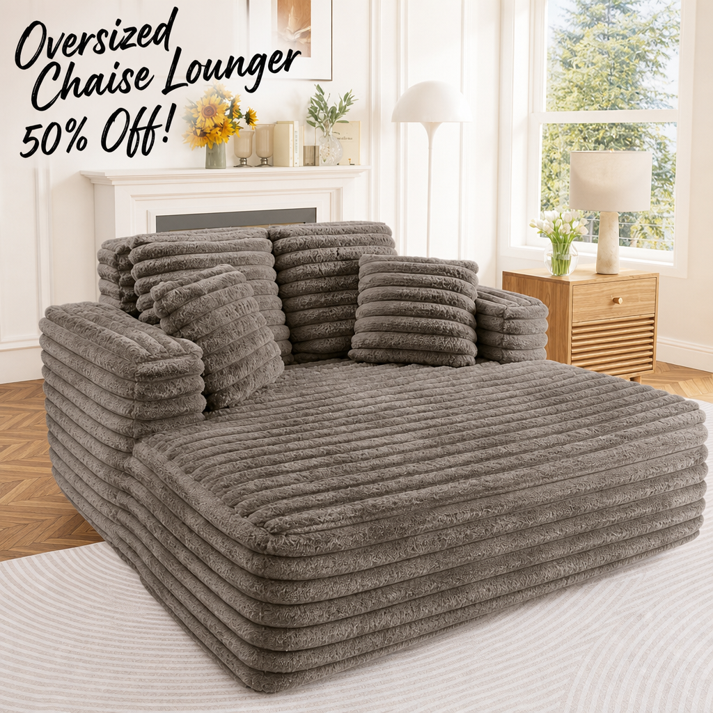 Oversized Chaise Lounger