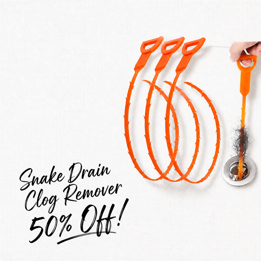 Snake Drain Clog Remover