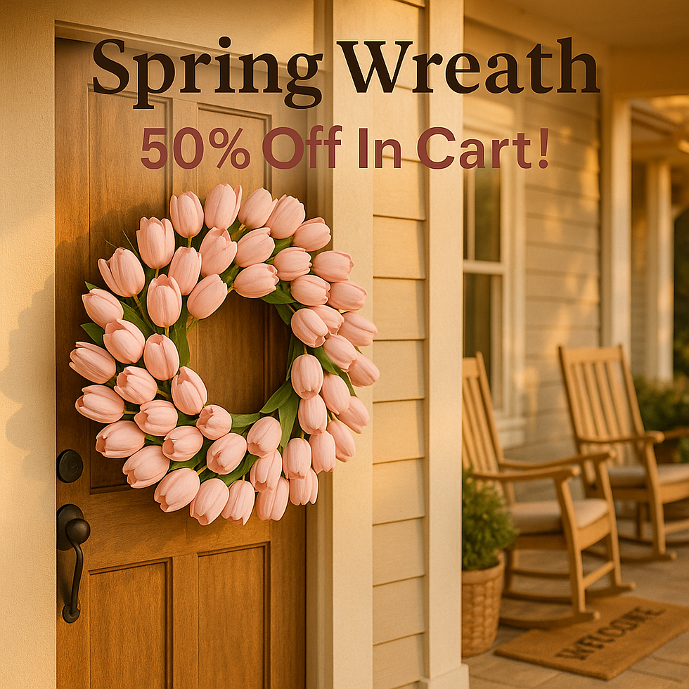 11 spring wreath