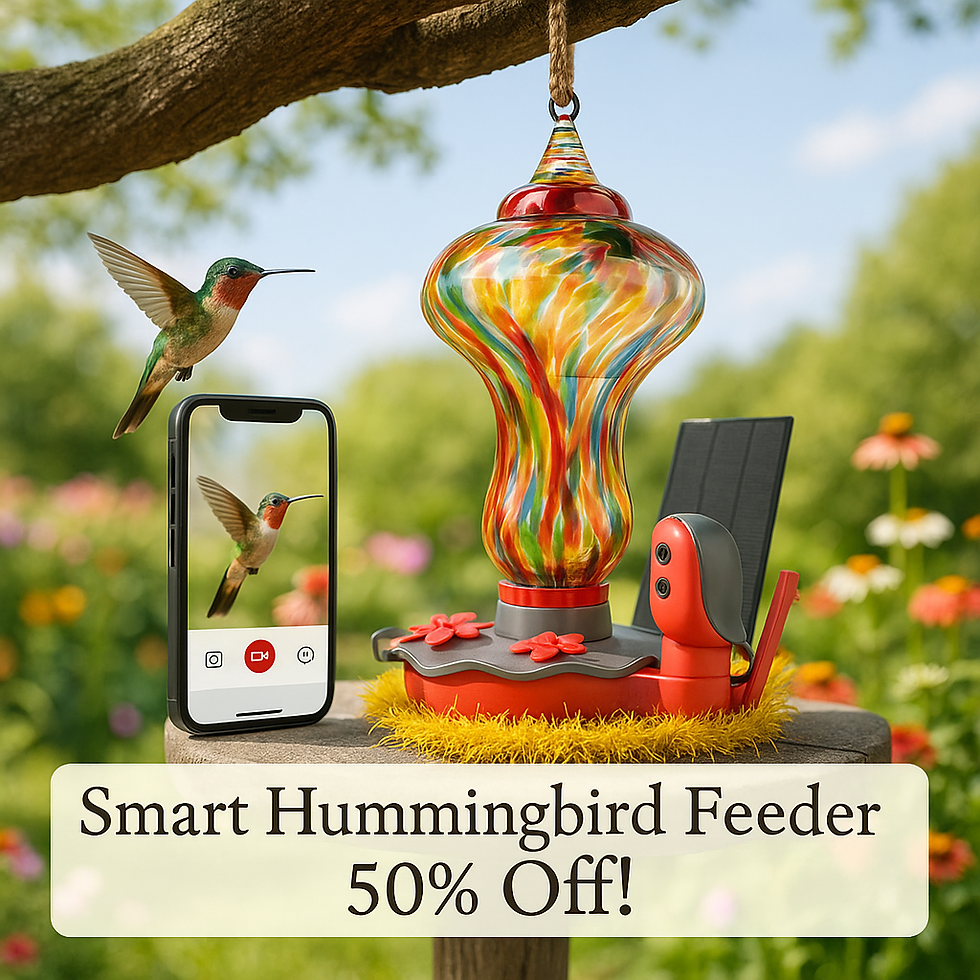 Smart Hummingbird Feeder