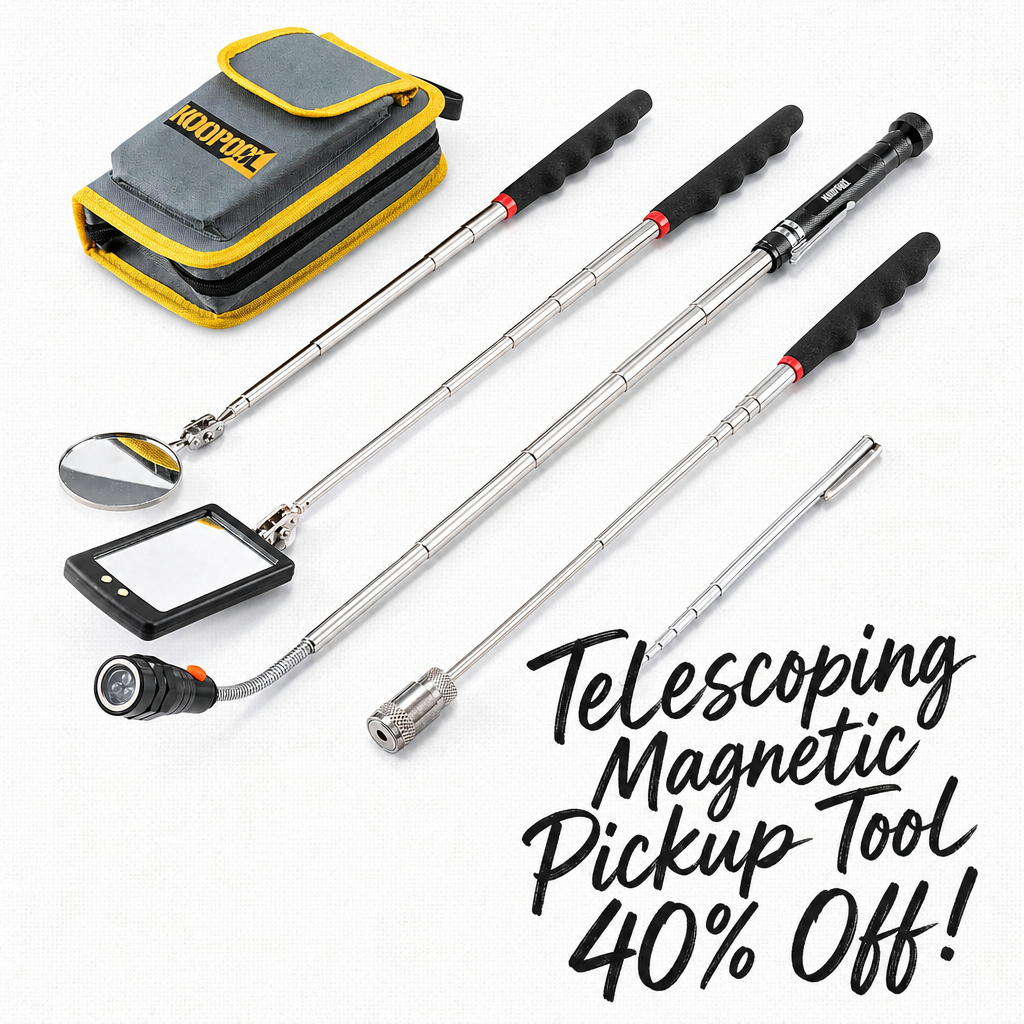 Telescoping Magnetic Pickup Tool