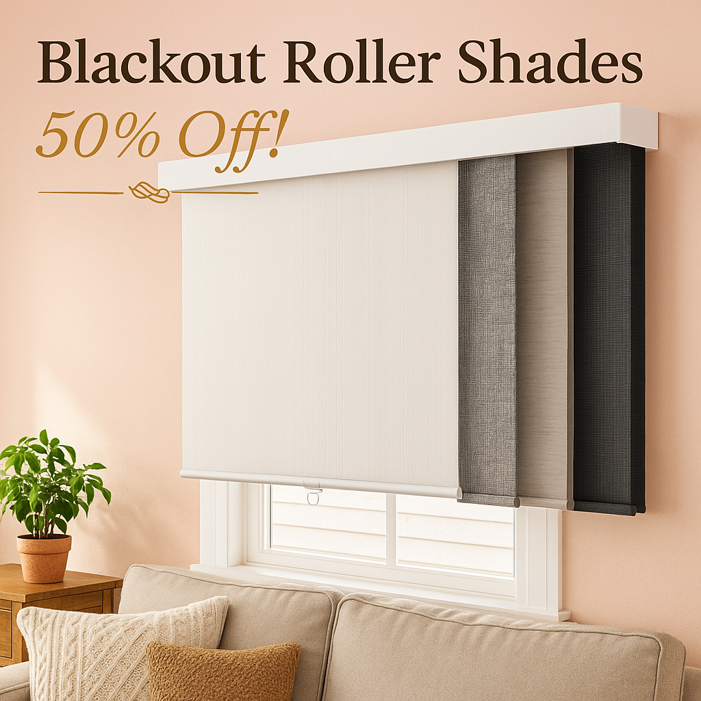 Astomi Cordless Blackout Roller Shades for Windows - Pull Down Roller Shades with Valance, Easy to Install, for Living Room, Bedroom, Office, Bathroom, 22" W x 72" H, White