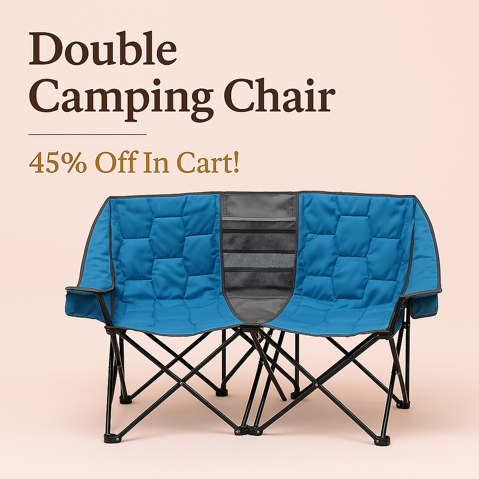 Double Camping Chair