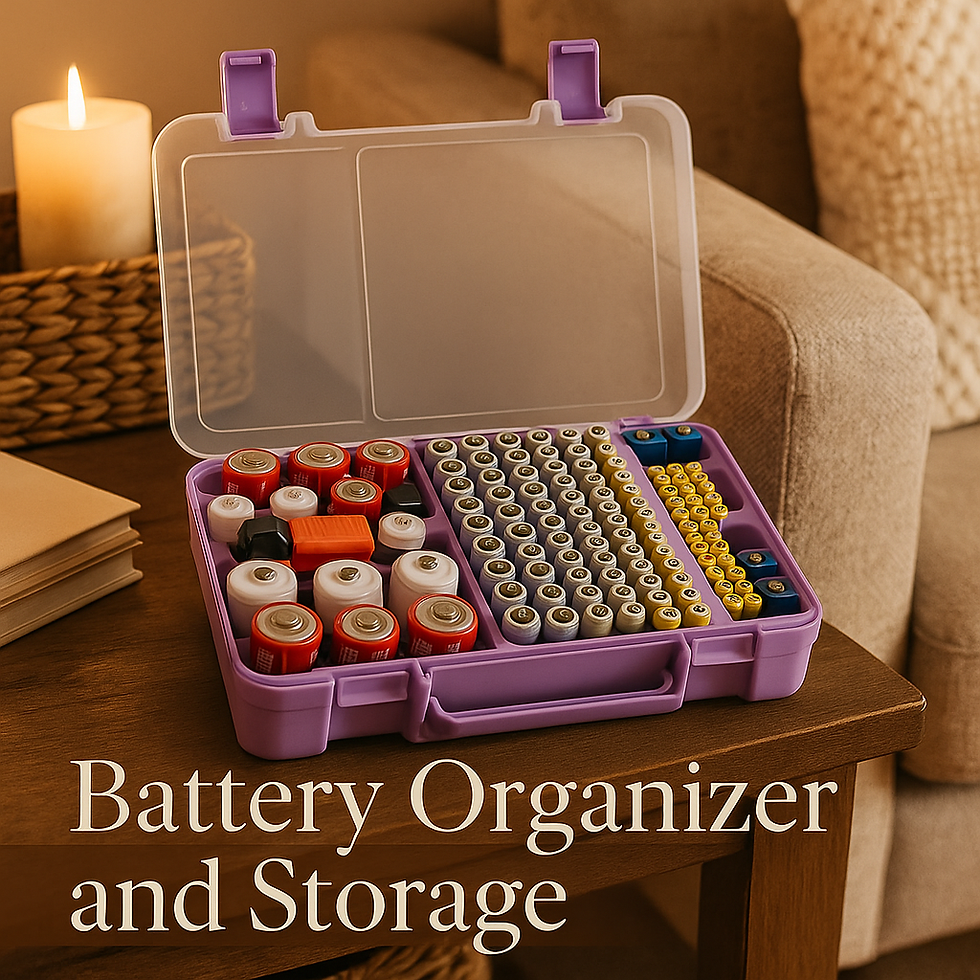 Xuerdon Battery Organizer and Storage