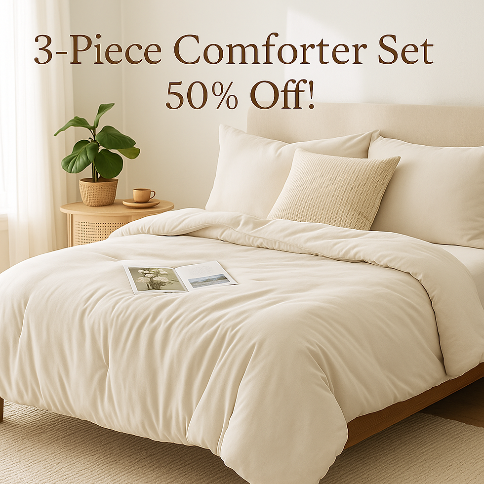 36 3-piece comforter set