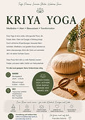 Flyer Kriya Yoga Mai26