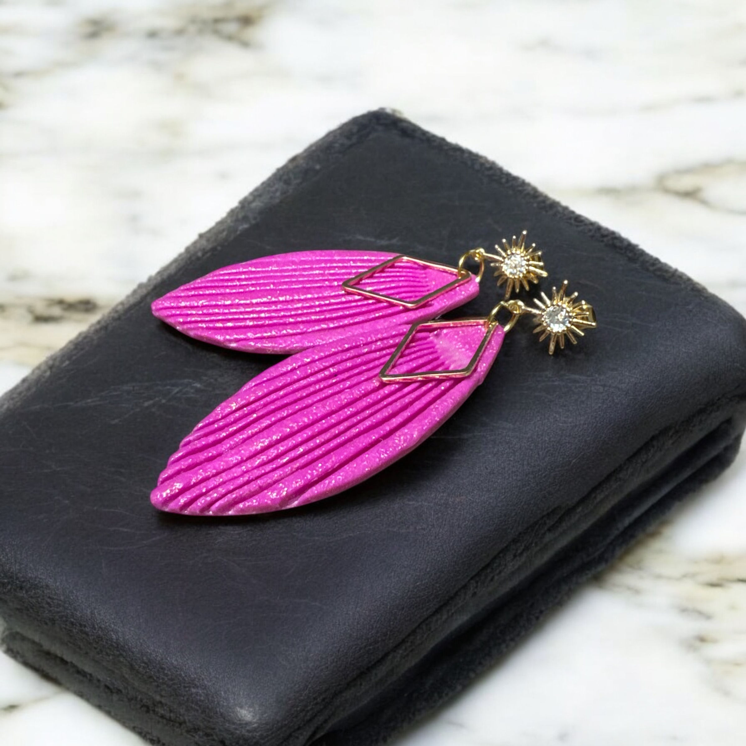 Boho Leather Dangles