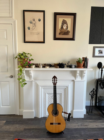 Matt Kaplan Classical Guitarist & Educator | Classical Guitar Lessons Sunset Park Studio Mantle View