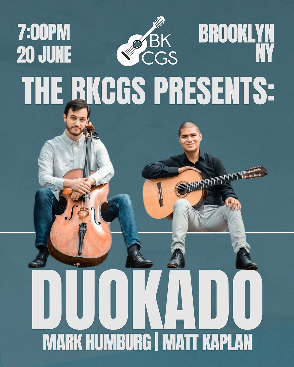 The BKCGS Presents: Duokado