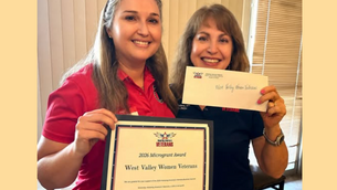 West Valley Women Veterans Secures Microgrant to Expand Outreach and Community Access