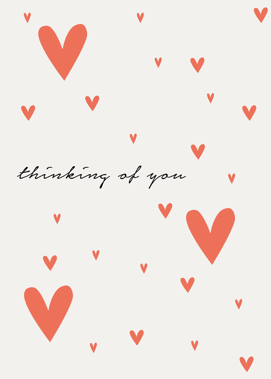 Thinking of You - Hearts