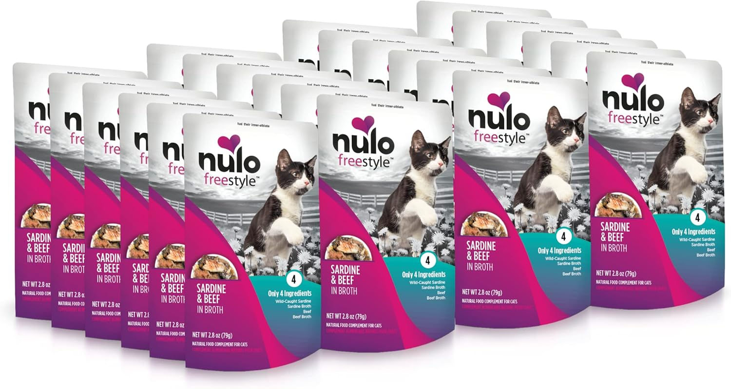 Nulo FreeStyle Cat & Kitten Wet Food Topper - Variety Pack 24pk