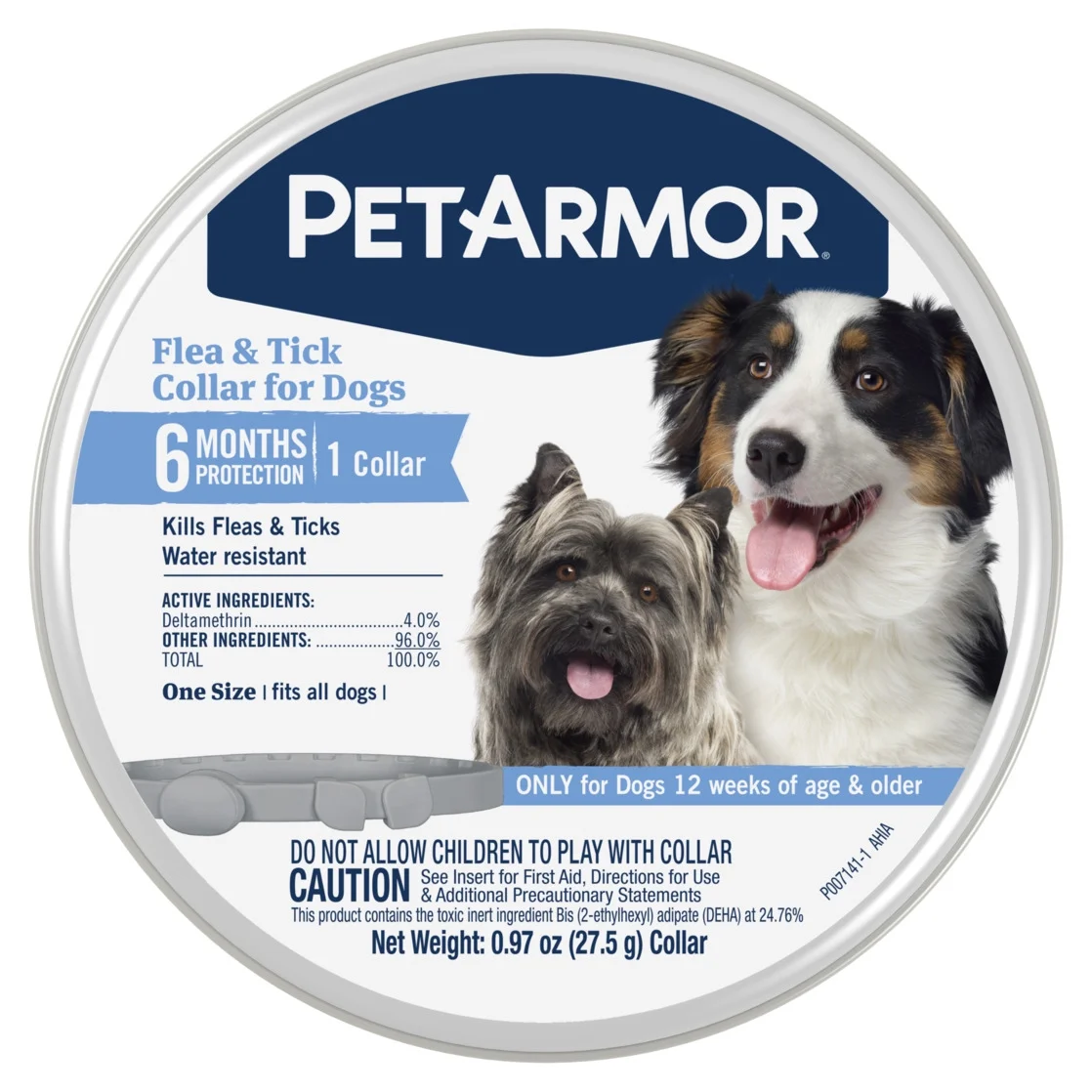PetArmor One-Size-Fits-All Flea & Tick Collar for Dogs (6 Month Protection)