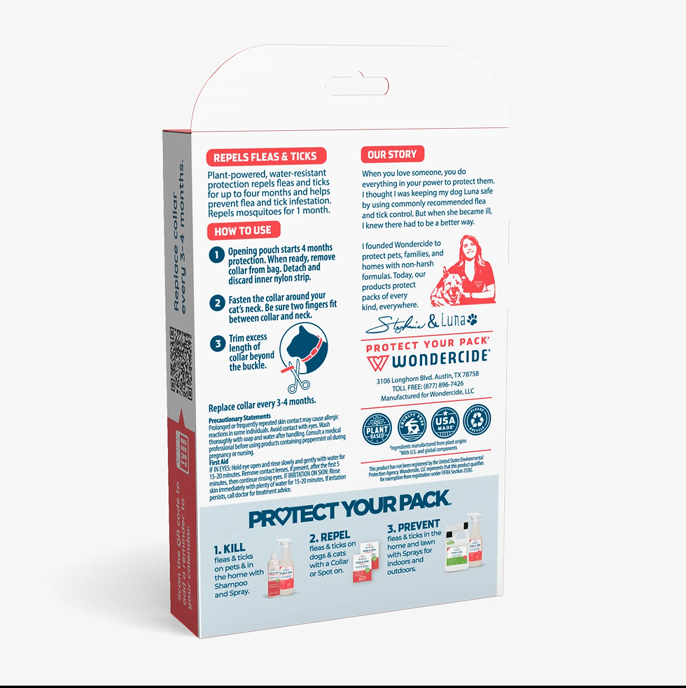 Thumbnail: Wondercide Flea & Tick Collar | Peppermint Repellent for Dogs & Cats