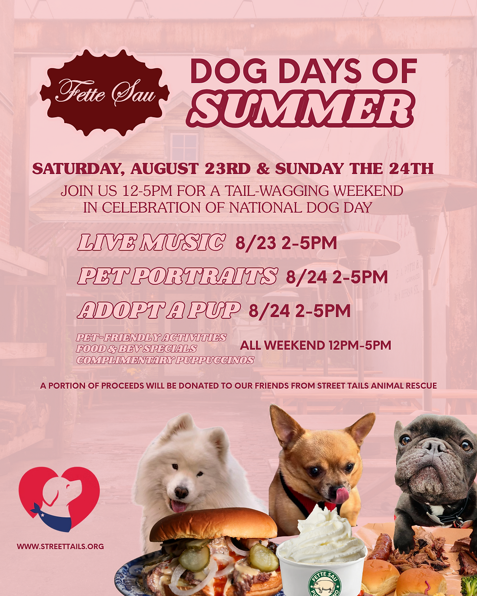 Fette Sau Dog Days of Summer