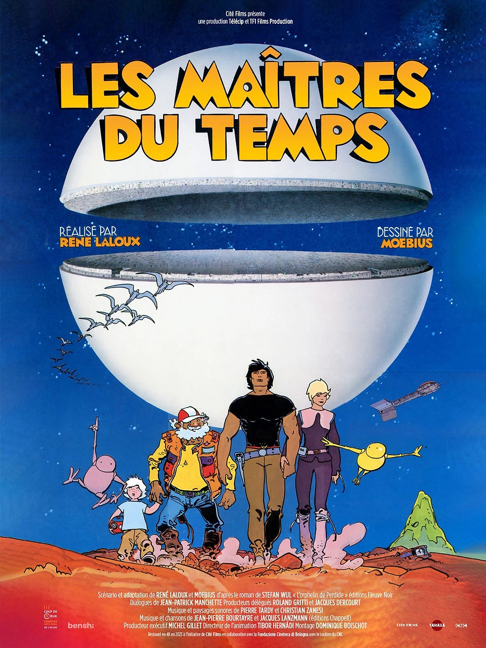 LES MAÎTRES DU TEMPS
