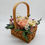 Thumbnail: Emporium Roses Flower Basket Arrangement
