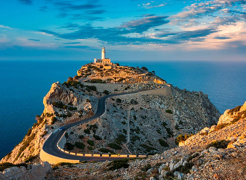 La ruta en moto a Formentor