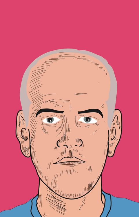 Daniel Clowes Portrait Illustration