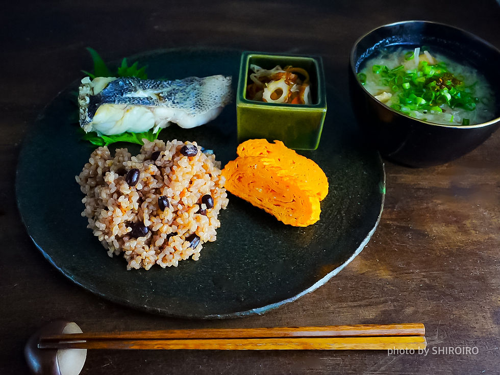発酵玄米セット | 丹波産コシヒカリの玄米・大粒小豆丹波大納言