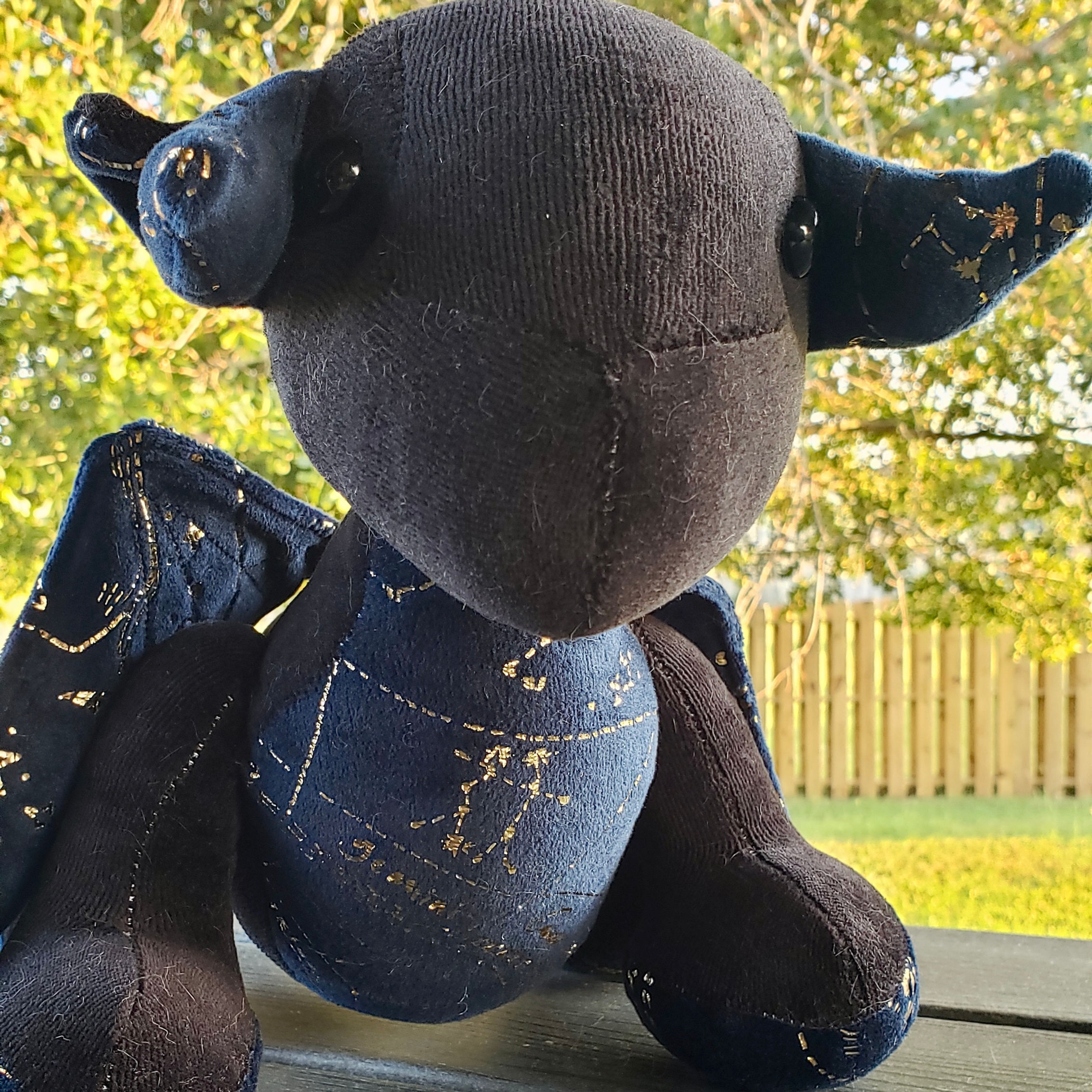 Luna - Large Black Celestial Dragon