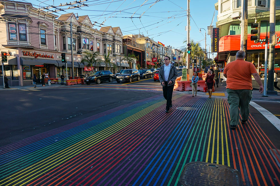 Район Кастро в Сан-Франциско. Be a Voyager (c)