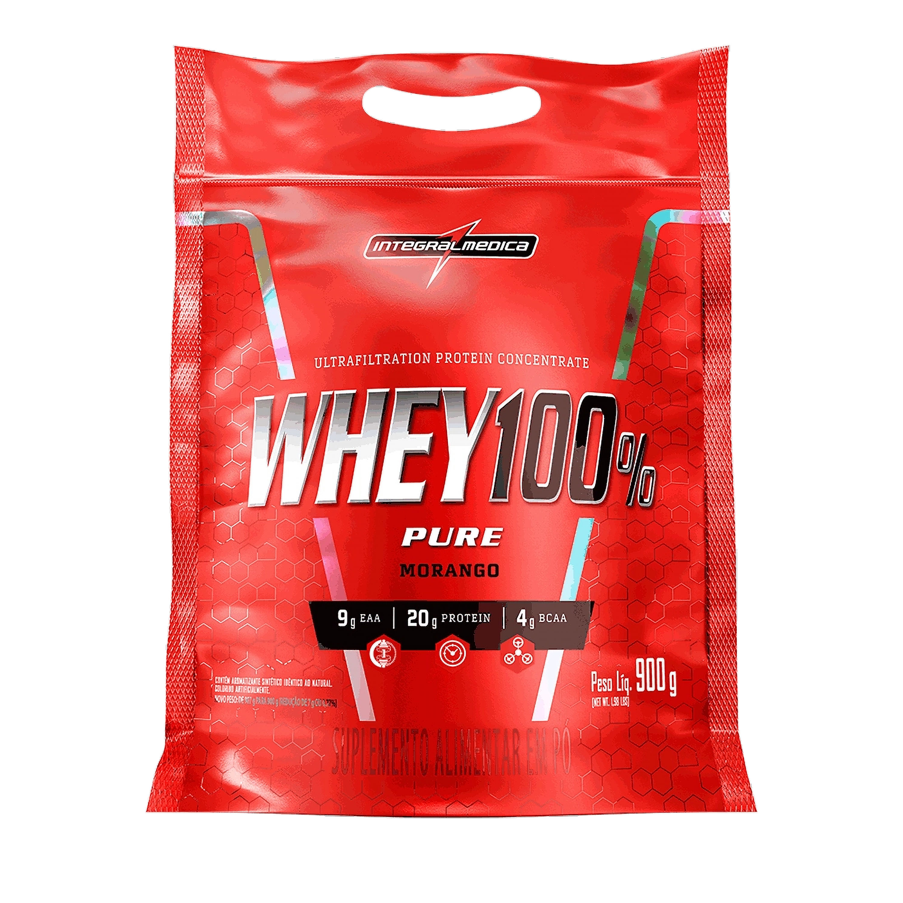 Whey 100% Refil Integralmédica 900g