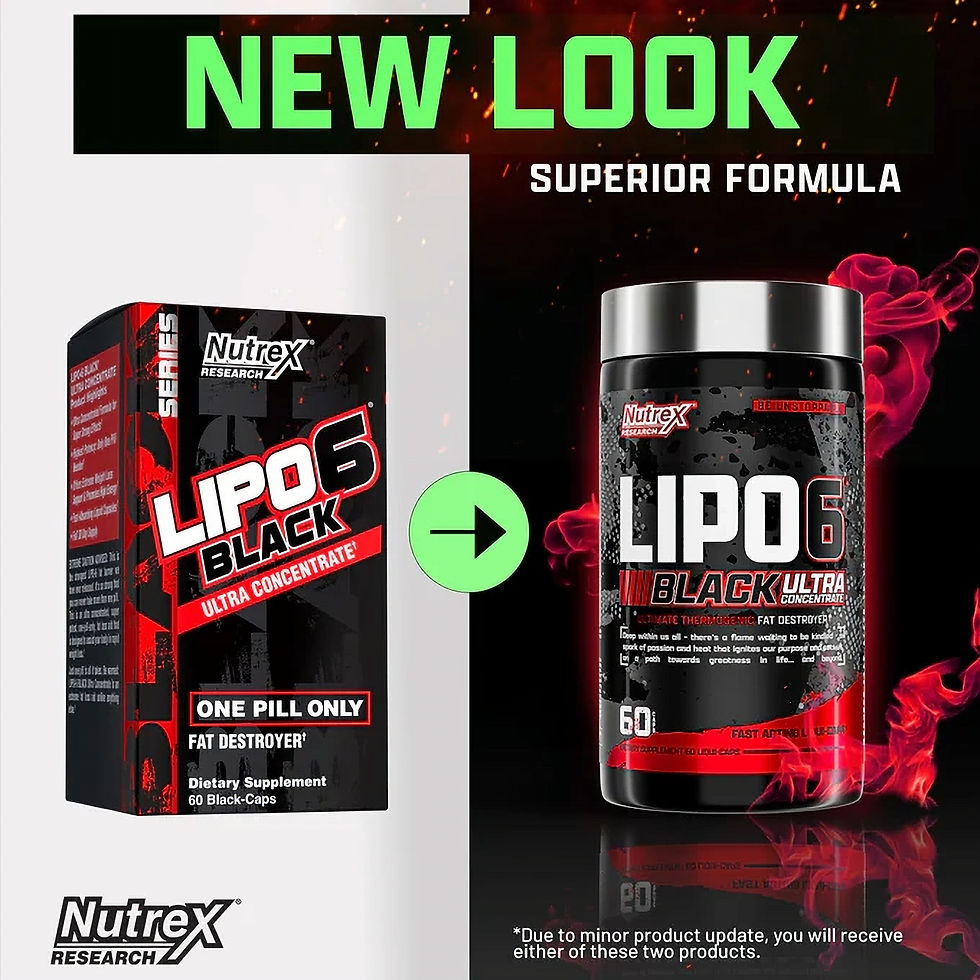 Miniatura: Lipo 6 Black Ultra Concentrado Nutrex 60 cápuslas