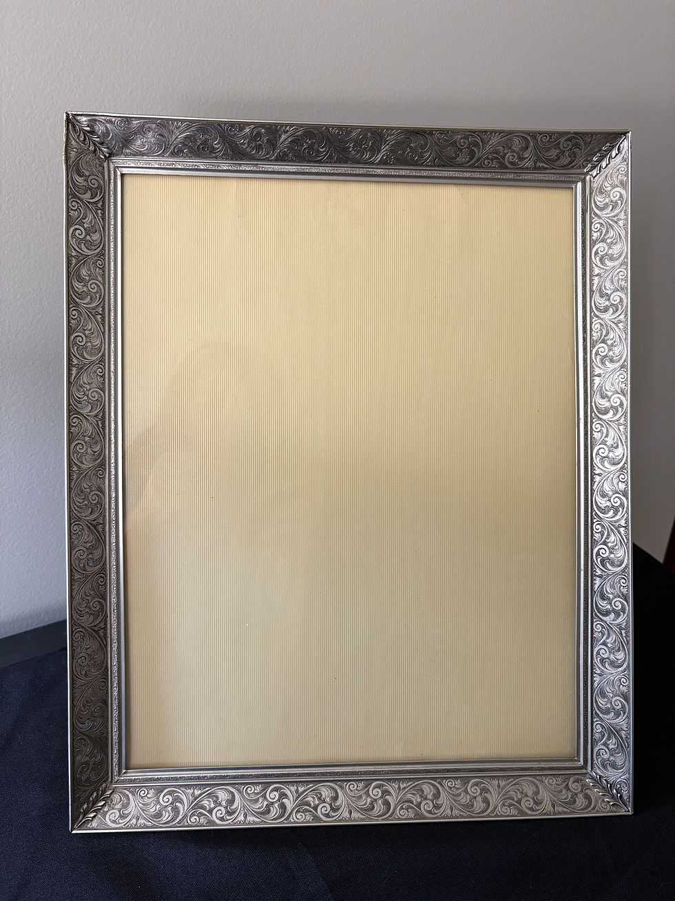 Thumbnail: Vintage Silver-Tone Picture Frame