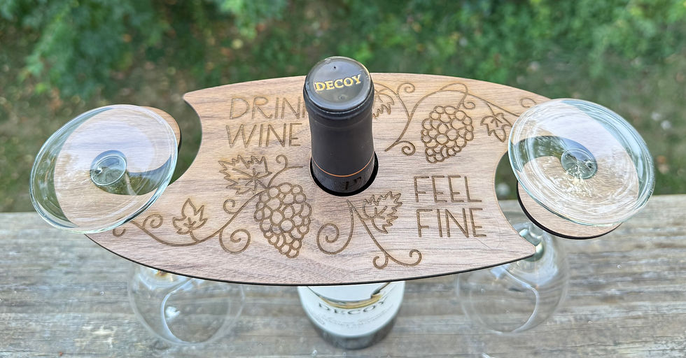 Thumbnail: Drink Wine Feel Fine Wine Caddy