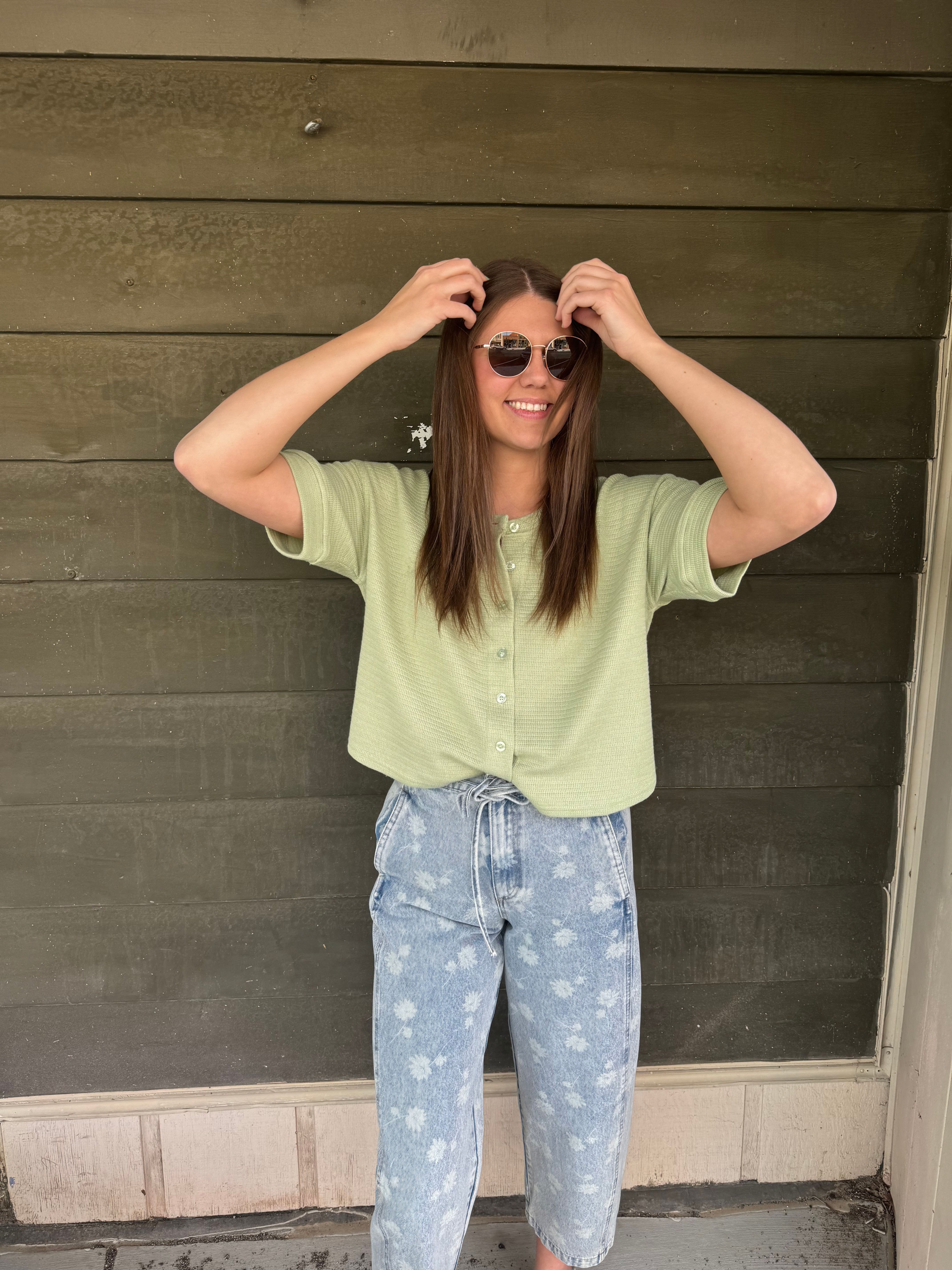 Golden Hour Denim Pants