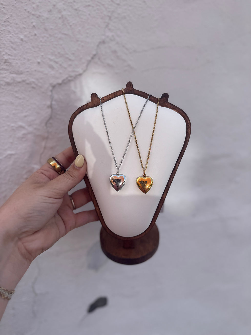 Thumbnail: Heart Keepsake Locket Necklace