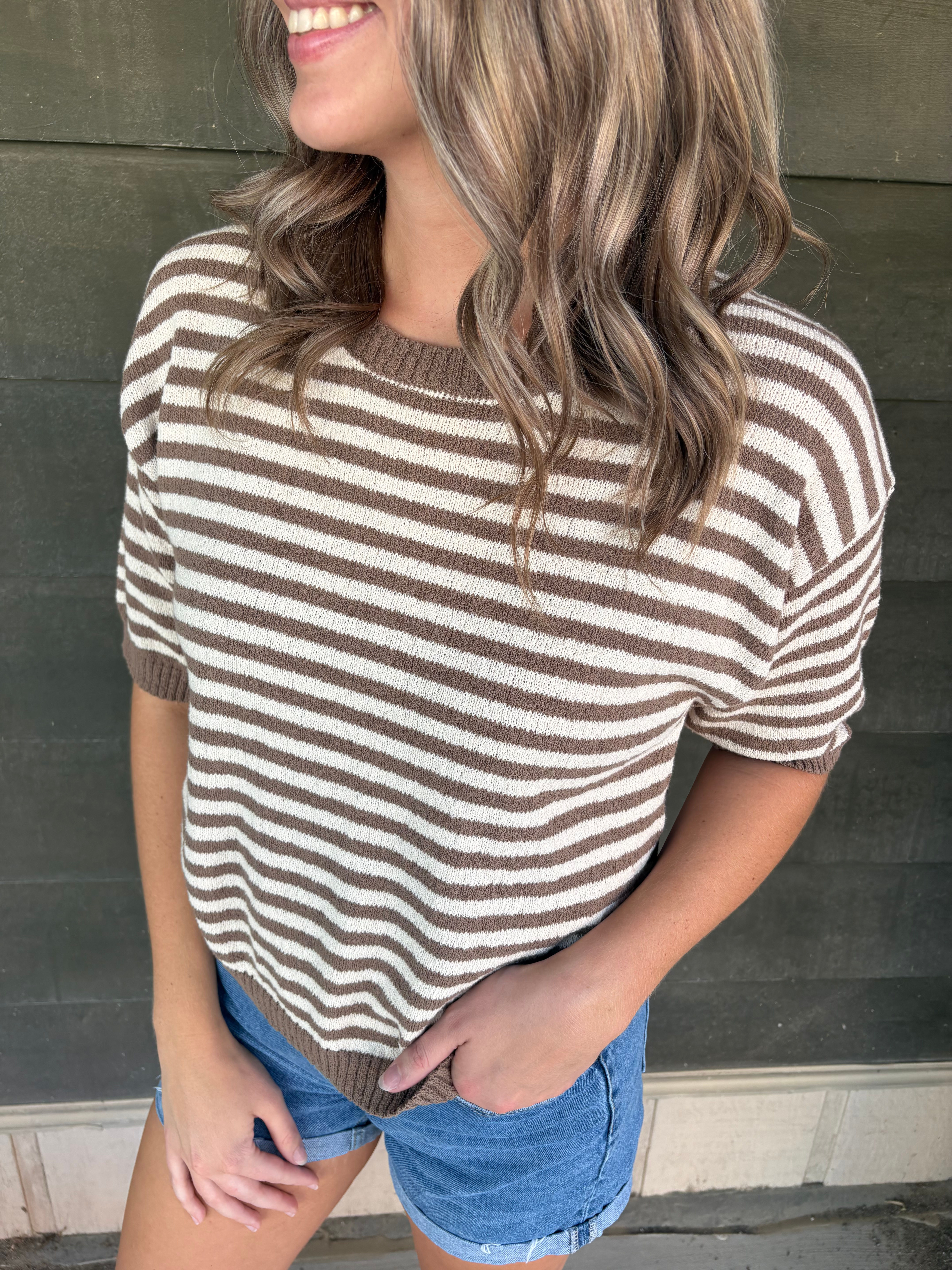 Mocha Lane Knit Sweater