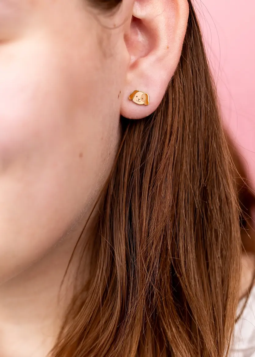 Thumbnail: Kids Flat-back Earrings