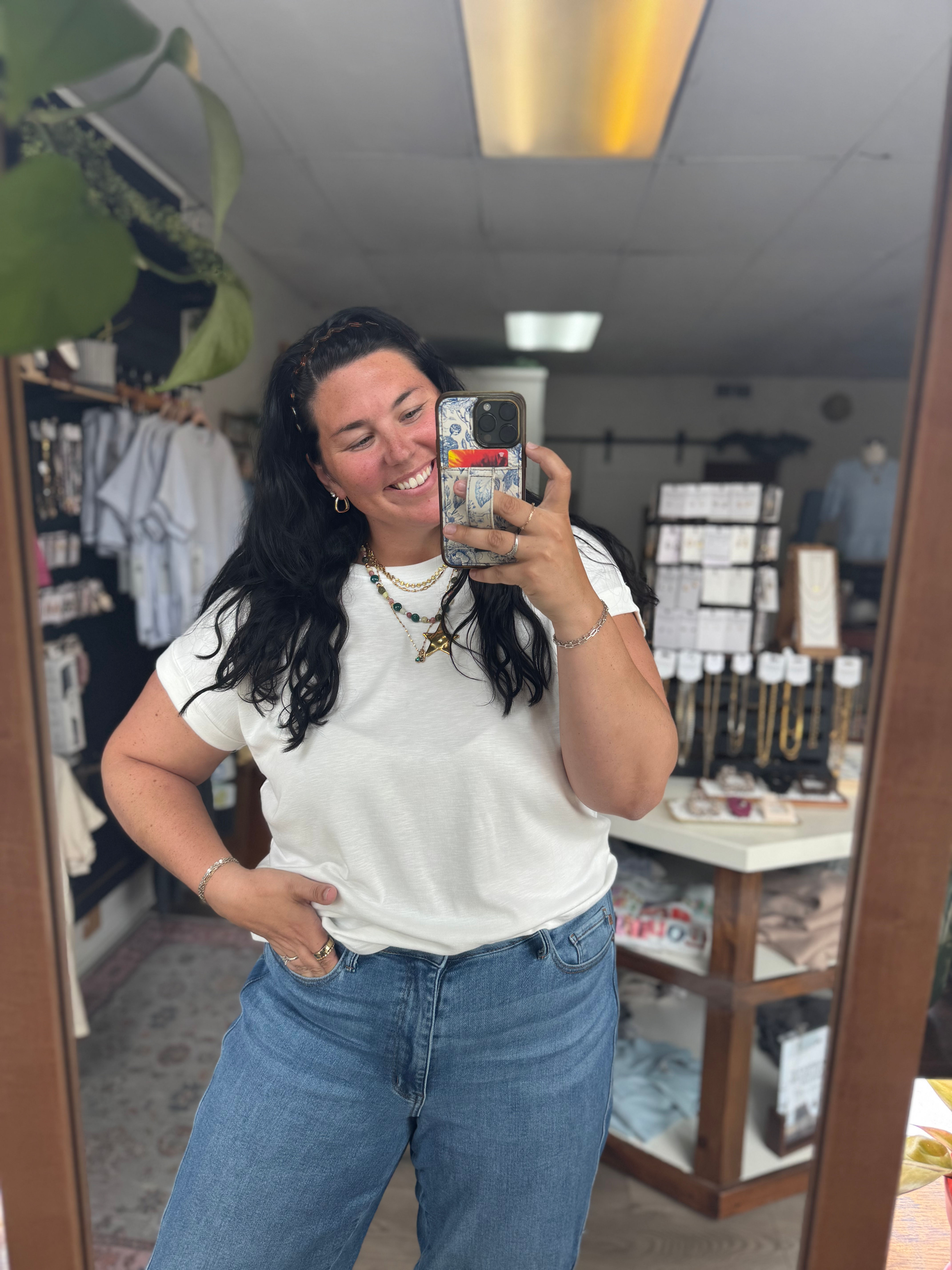 Delaney Plus Tee