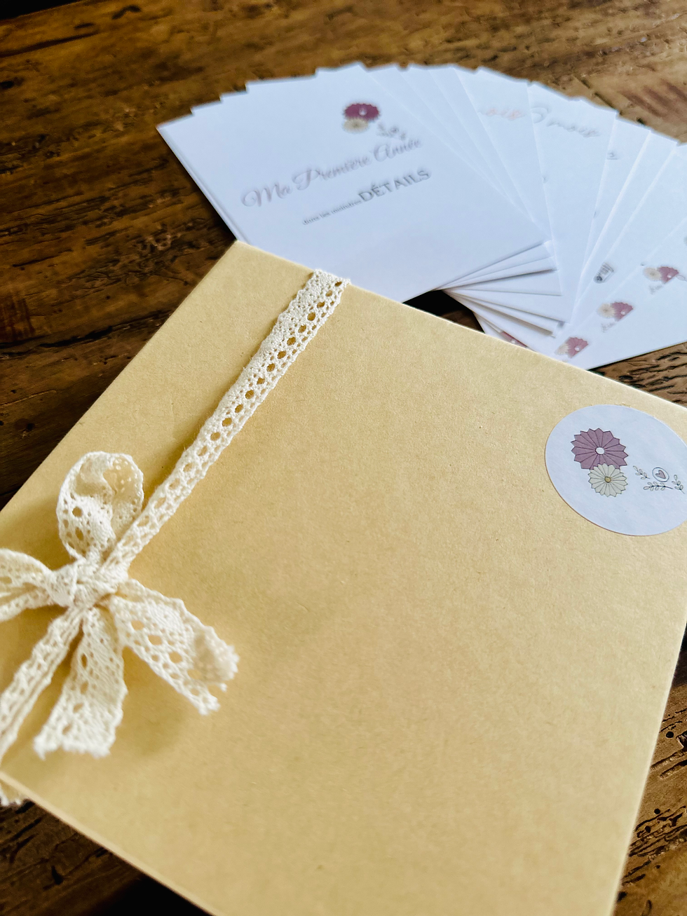 Miniature : Cartes Etapes "Ma première année"