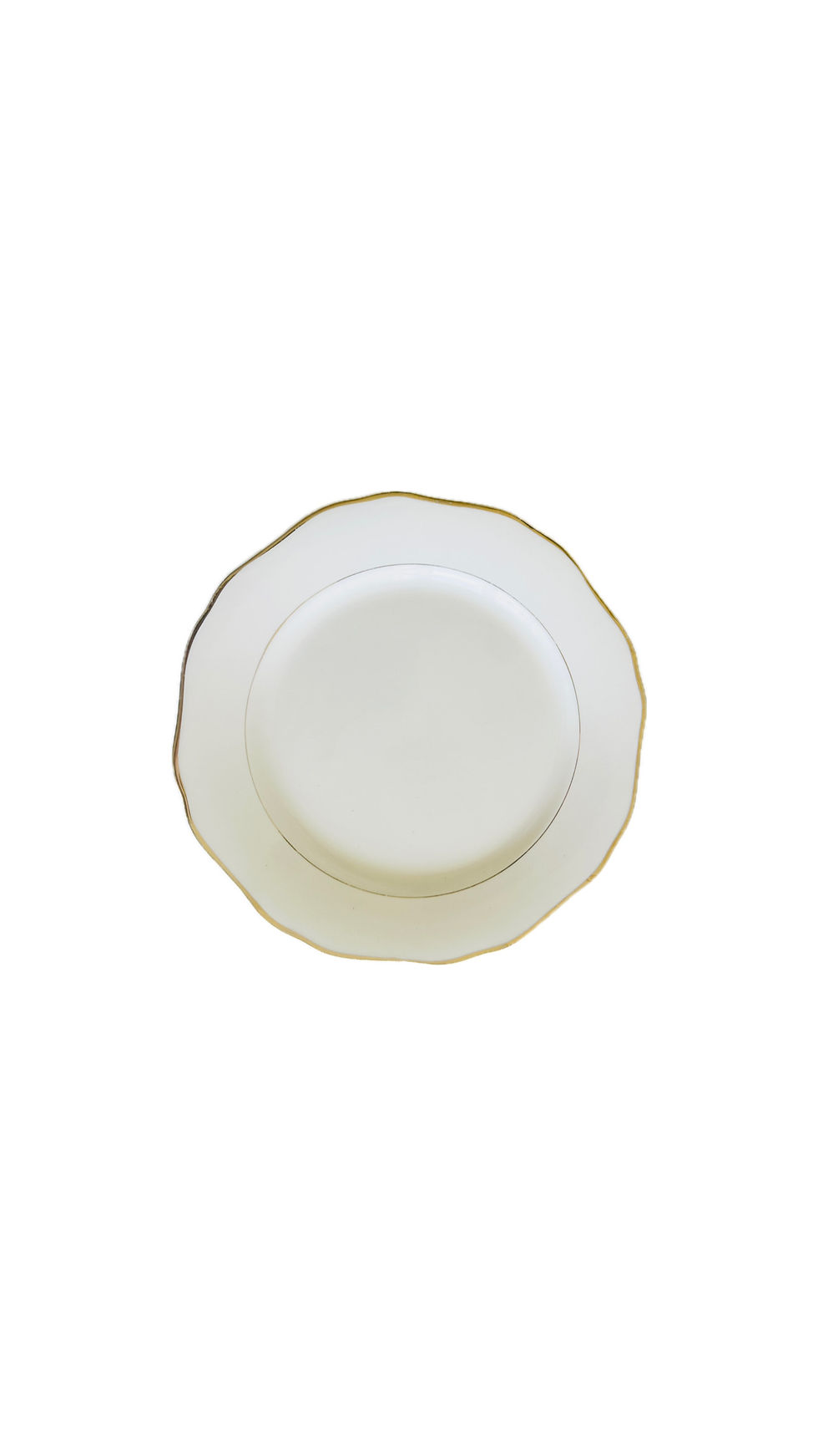 Miniature : Collection « Bérangère » - Assiettes Blanc & Doré