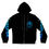 Thumbnail: Dice Dragon (Blue) Women’s Full-Zip Hoodie