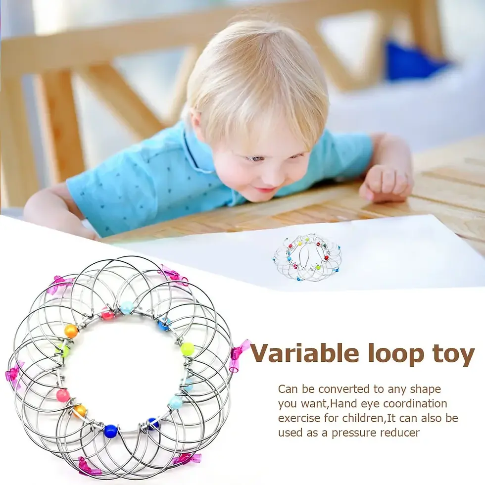Thumbnail: Educational Fidget Toys for Kids and Adults - Mandala Decompression Flower