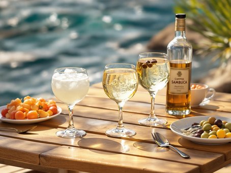 Mediterranean Sun in a Glass: Your Guide to Sambuca, Ouzo, and Pastis