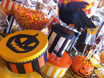 Halloween Candy Display
