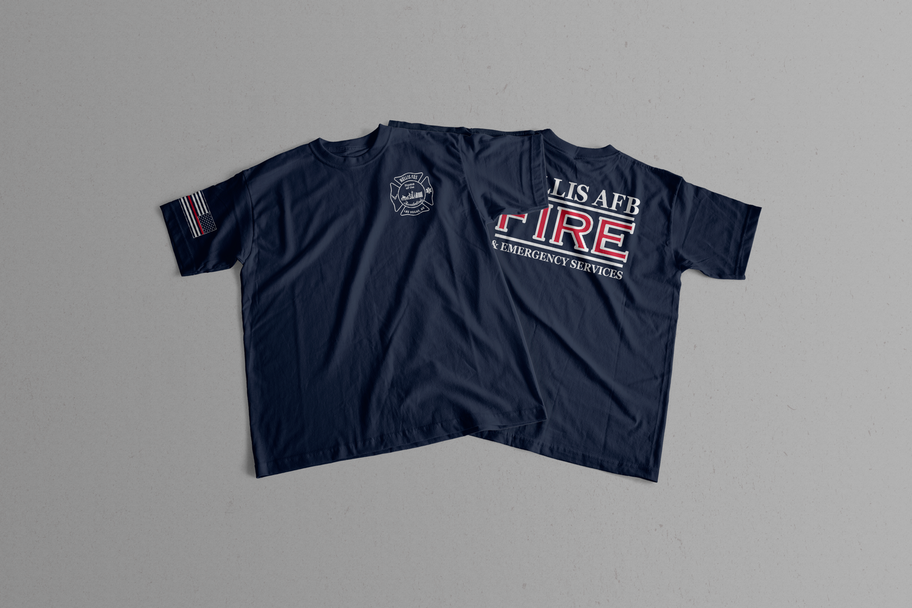 Nellis AFB Fire Duty Shirt