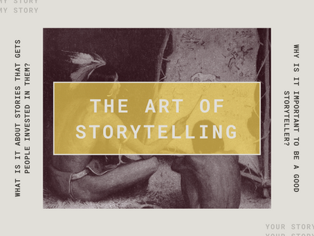 We Need to Learn How to Tell the Stories We Have!