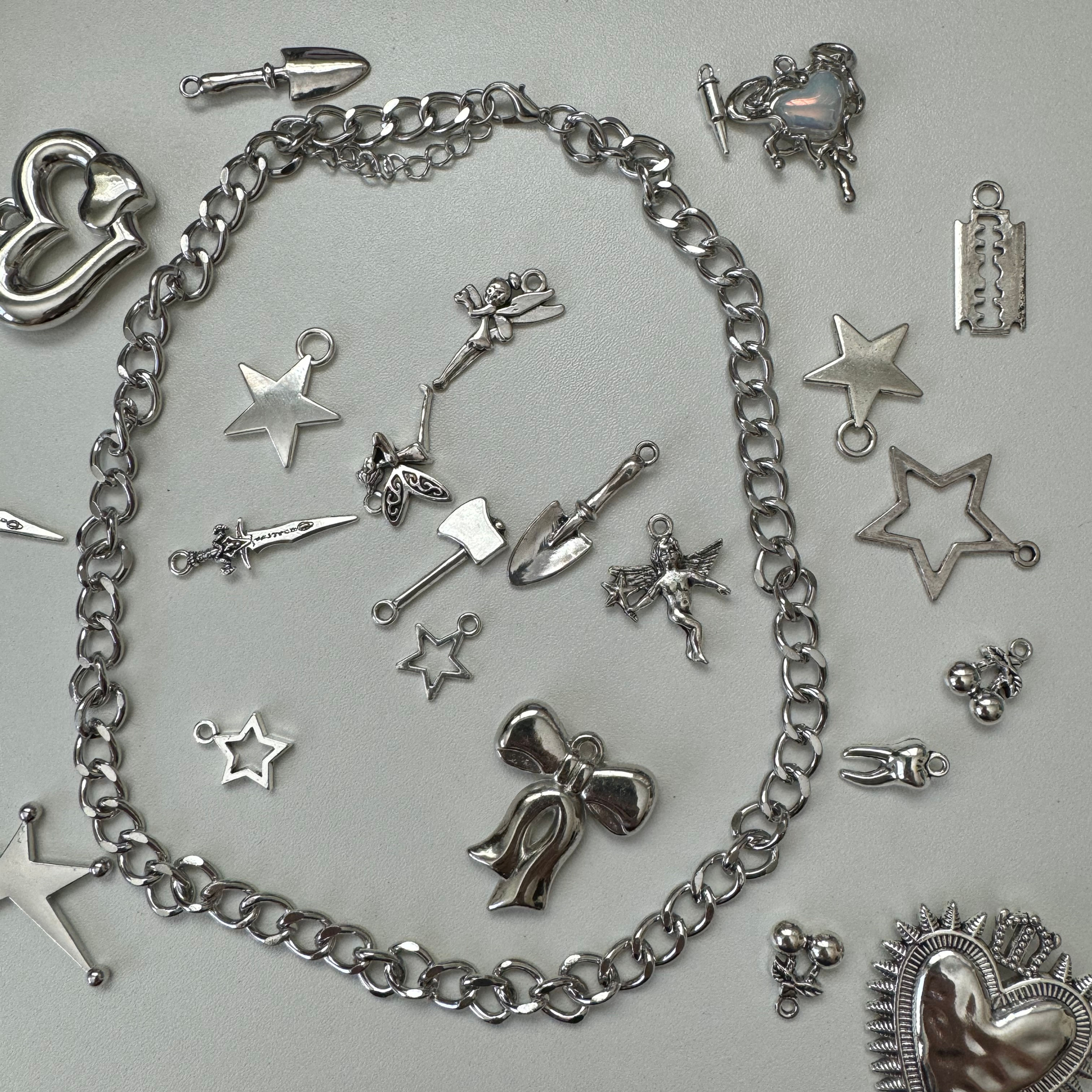 CUSTOM MAKE YOUR OWN CHARM NECKLACE
