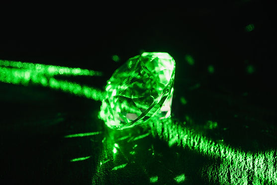 laserdrilling with green laser