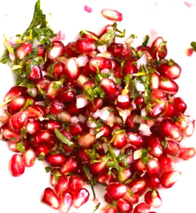 Arranged Food and Objects